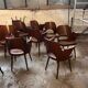 4 Oswald Haerdtl chairs for Ton, Czechoslovakia