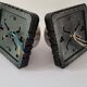 Paire d'appliques italiennes Targetti
