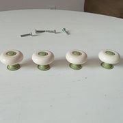 Pair of vintage furniture handles from the 70s/80s