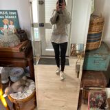 Beveled mirror 150x57cm