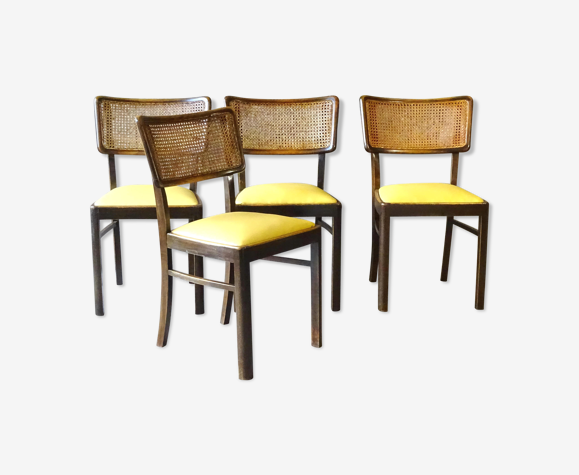 Set de 4 chaises modernistes , Allemagne 1955