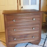 Commode en noyer massif