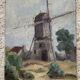 Huile sur carton signée A. Duwotock