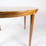 Dining table in rosewood of danish design from the 1960s.