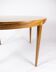 Dining table in rosewood of danish design from the 1960s.