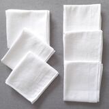 6 damask towels