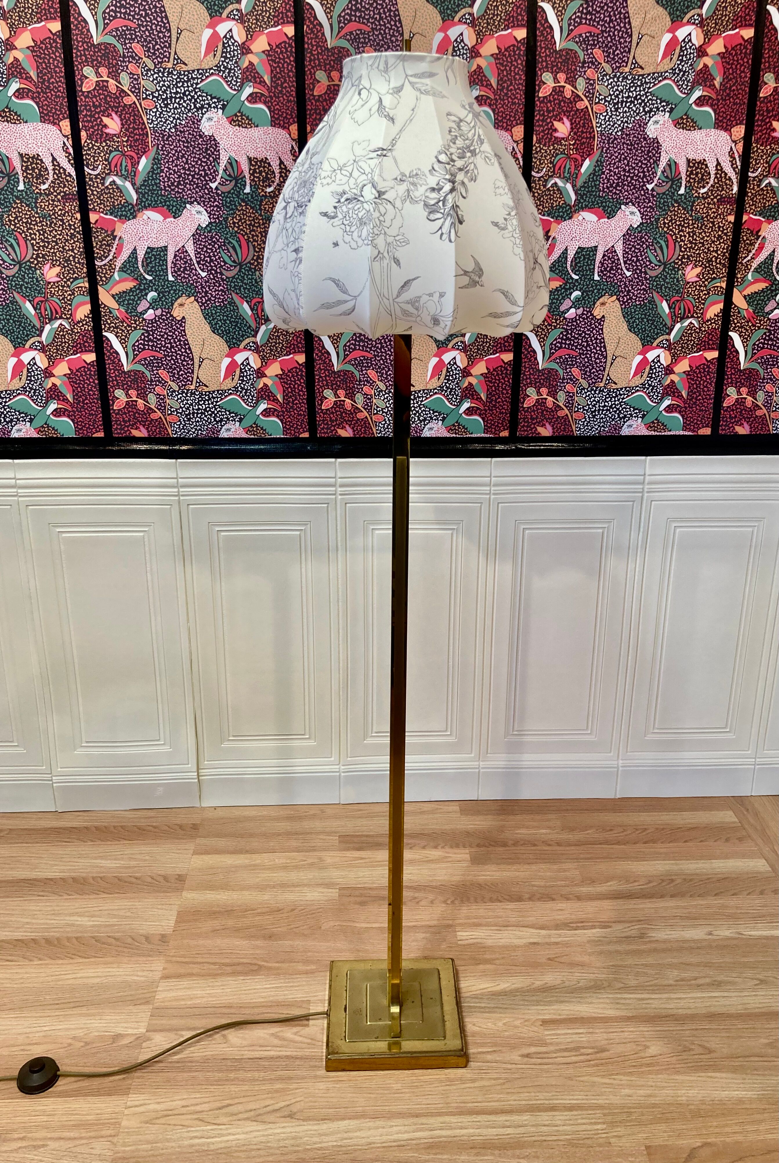 Lampadaire design scandinave 1950.