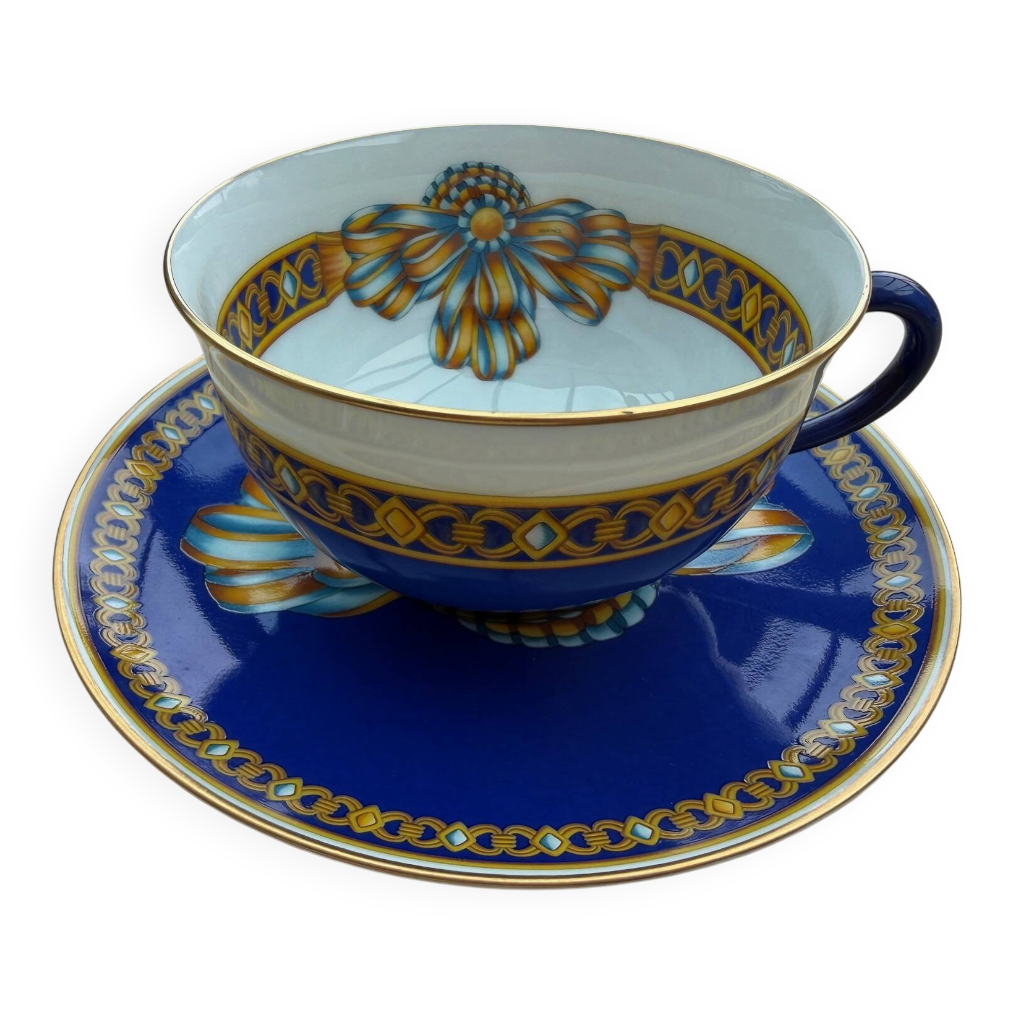 Cup and saucer Hermès