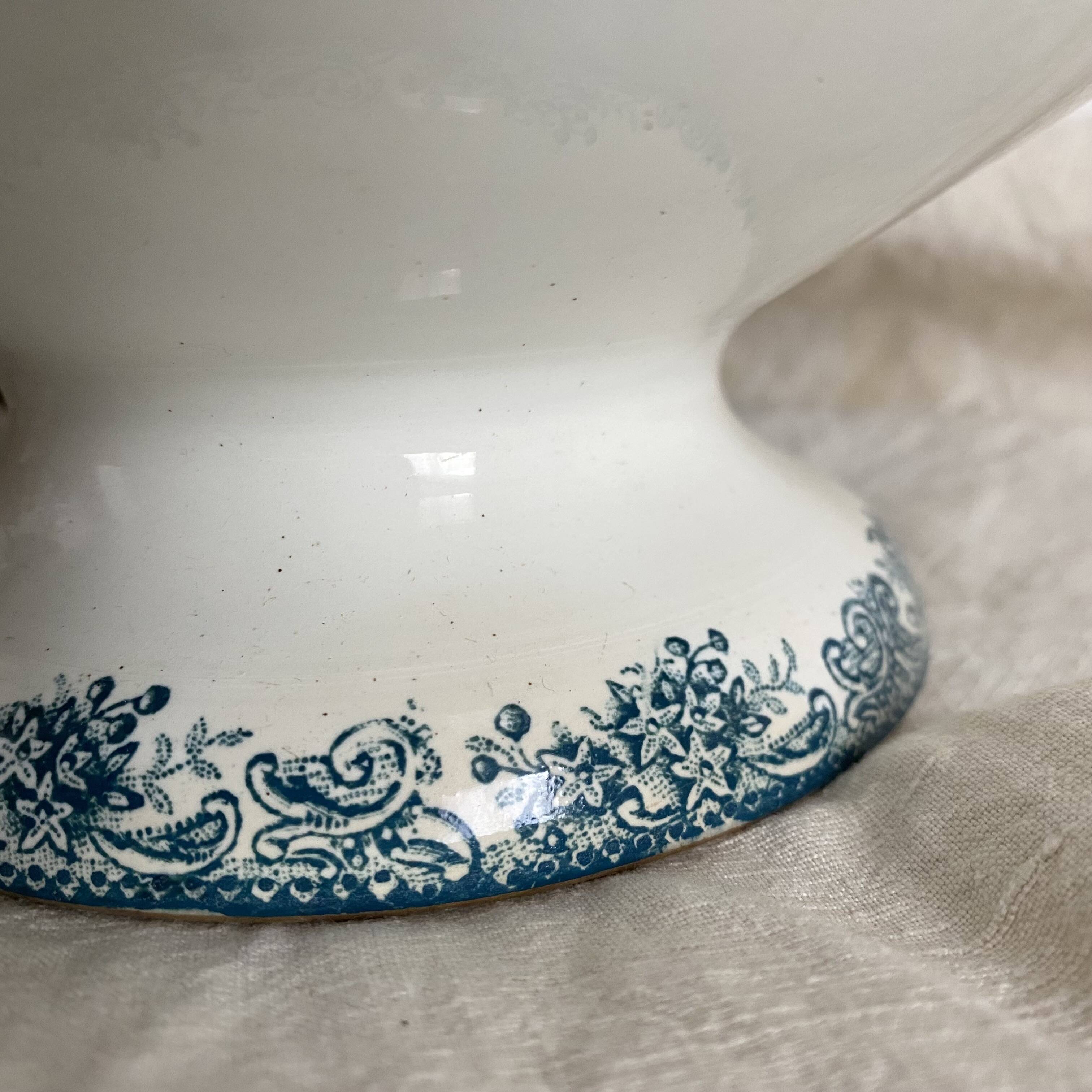 Ironware soup tureen "Printania" Ste Amandinoise