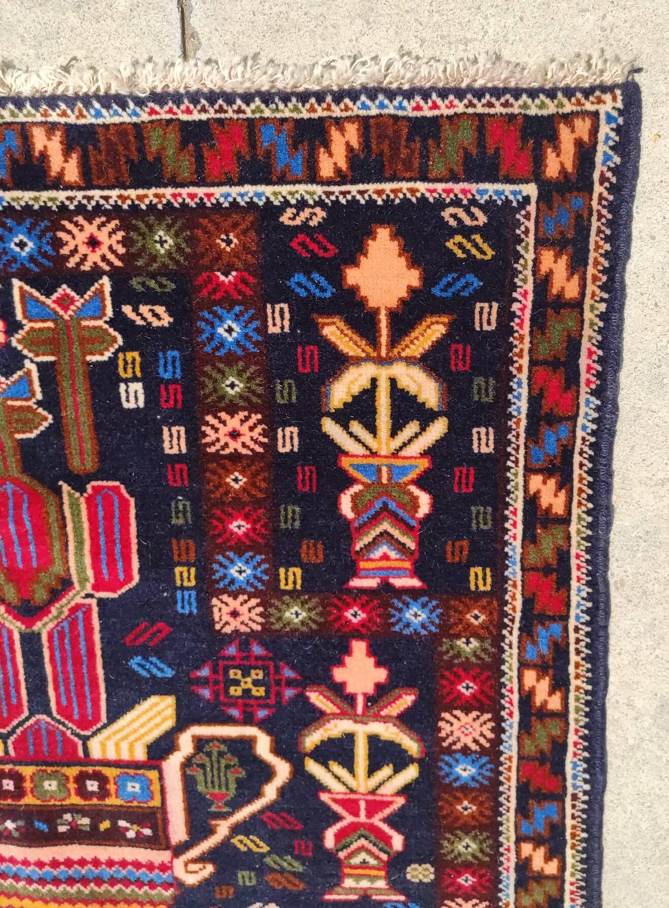 Persian carpet Balouch 146x83cm