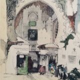 David Roberts - Correo de los Morros or Old Guardhouse, Granada