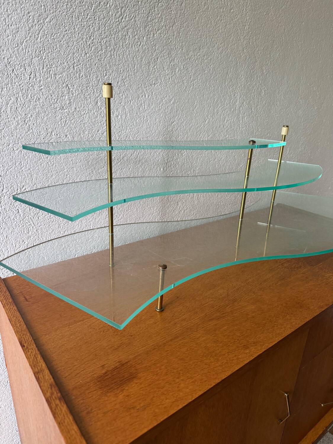 Plexiglas shelf, 1970s