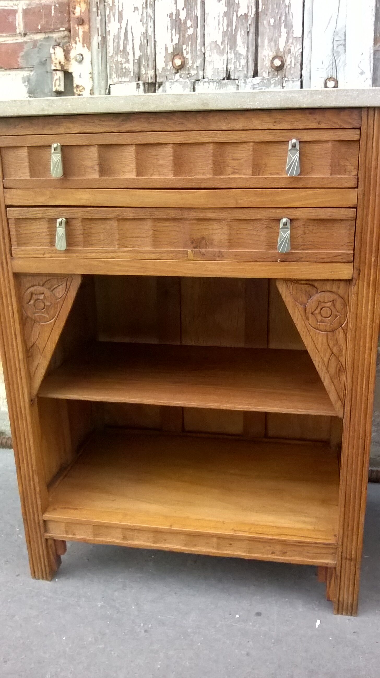 Art deco bedside pair