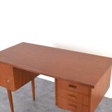 Mid-Century Danish Teak Desk, 1960s.