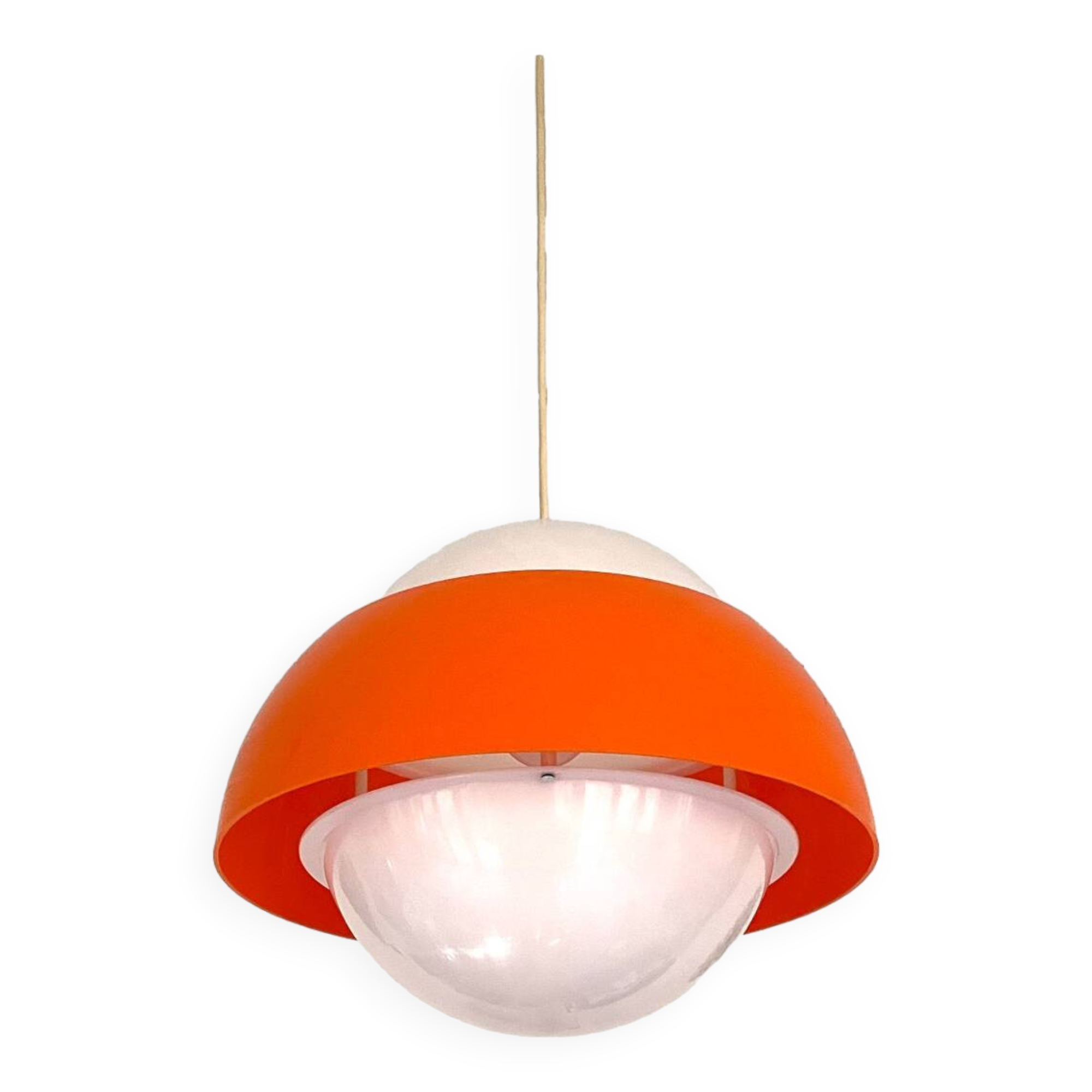 Plastic fried egg Pendent from 1970