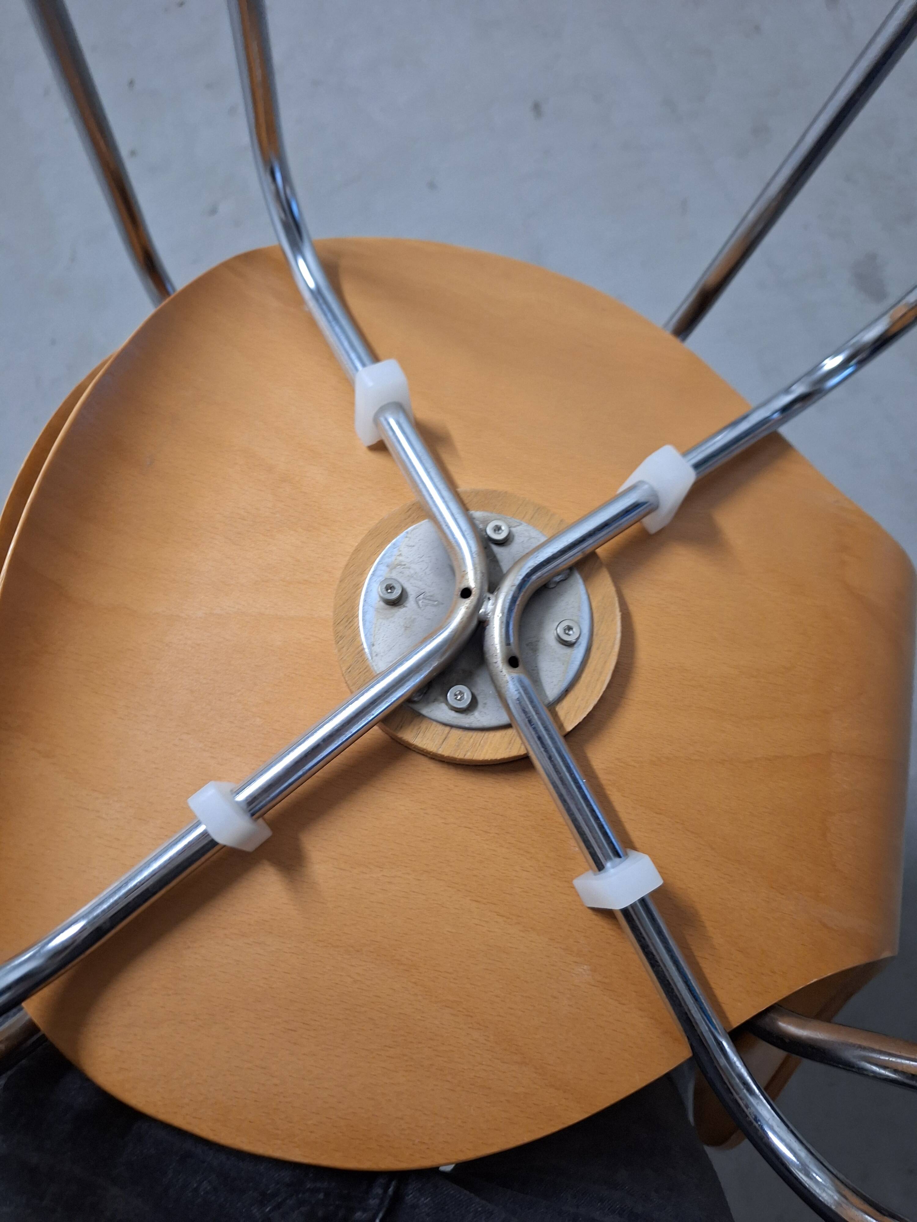 Pair of Vintage Wooden Chairs