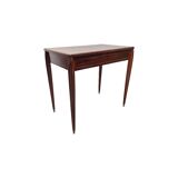 French Art Deco Mahogany Writing Desk With Drawer, early 1920s