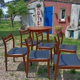 Vintage teak table and chairs