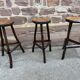 Set de 3 Tabourets de bar restaurant Pub taverne