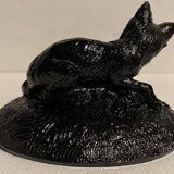 Black Opaline Candy Fox