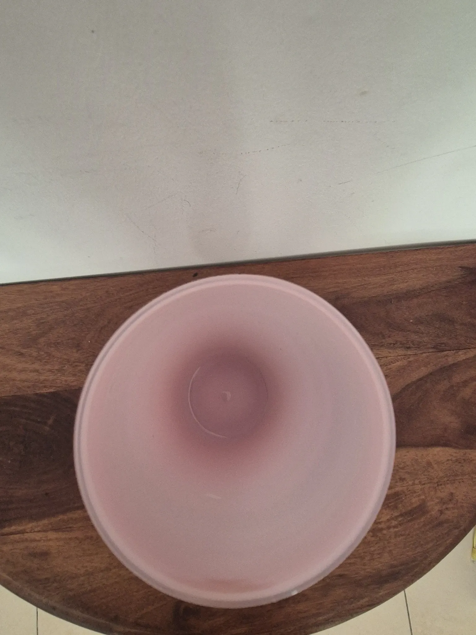 Large Vintage Opaline Rose Vase Pierre Schneider Paris – 35cm. Excellent condition.