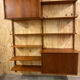 Vintage scandinavian teak wall unit by Poul Cadovius for Royal System 1960s
