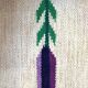 Vintage swedish flat weave Röllakan floral rug 1960s handmade, wool