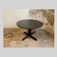 Dark wood extendable dining table, 1970s