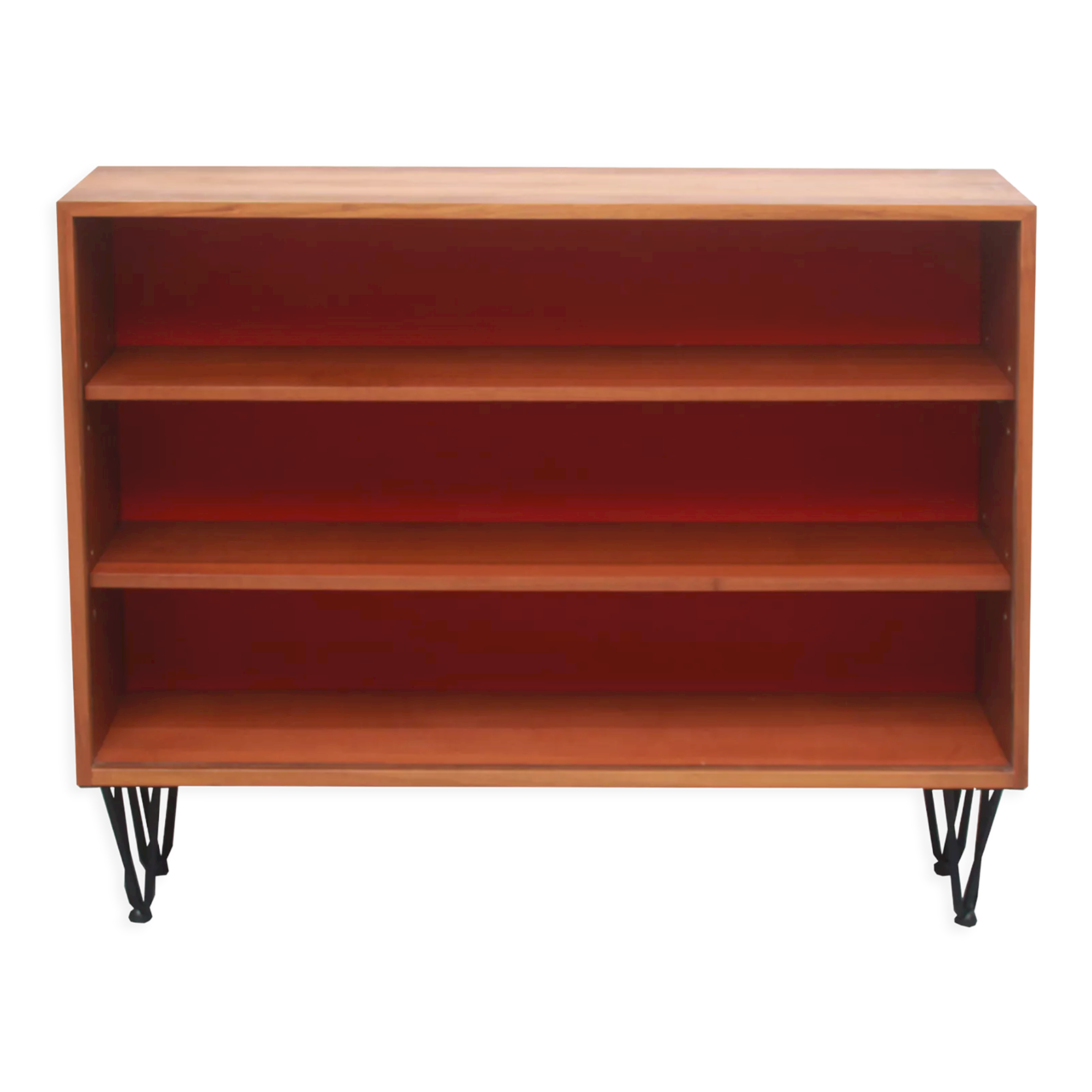 1960s book shelf in walnut