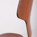 4 chaises modèle 3103 par Arne Jacobsen pour Fritz Hansen, années 1970