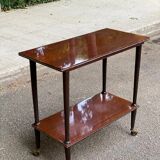 Scandinavian rosewood serving trolley 1960