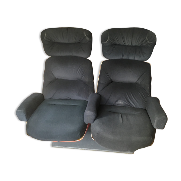 Fauteuils cinéma vintage - Bon état sur Selency