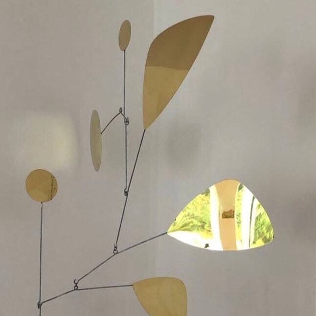 Modernista mobile brass 65 x 70 cm