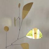 Modernista mobile brass 65 x 70 cm