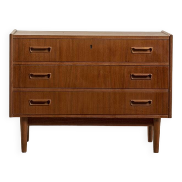 Commode vintage en teck de Gunnar Nielsen Tibergaard, Danemark 1960