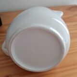 Pot à lait en porcelaine blanche d'1,75 litres
