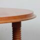 Wooden coffee table in the style of Charles Dudouyt, 1940.
