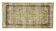 Anatolian handmade vintage rug 213 cm x 107 cm