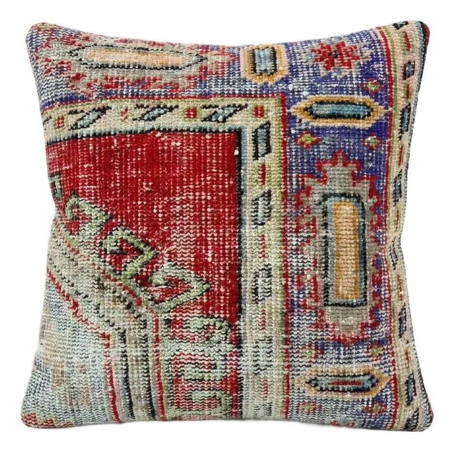 Vintage Turkish cushion cover 51x53 cm