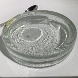 Vacuum pocket blown glass bubbled glassware Bendor