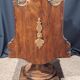 Mini bar maritime in solid wood and brass