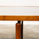 Mid-Century Sculpted Metal Coffee Table by Heinz Lilienthal