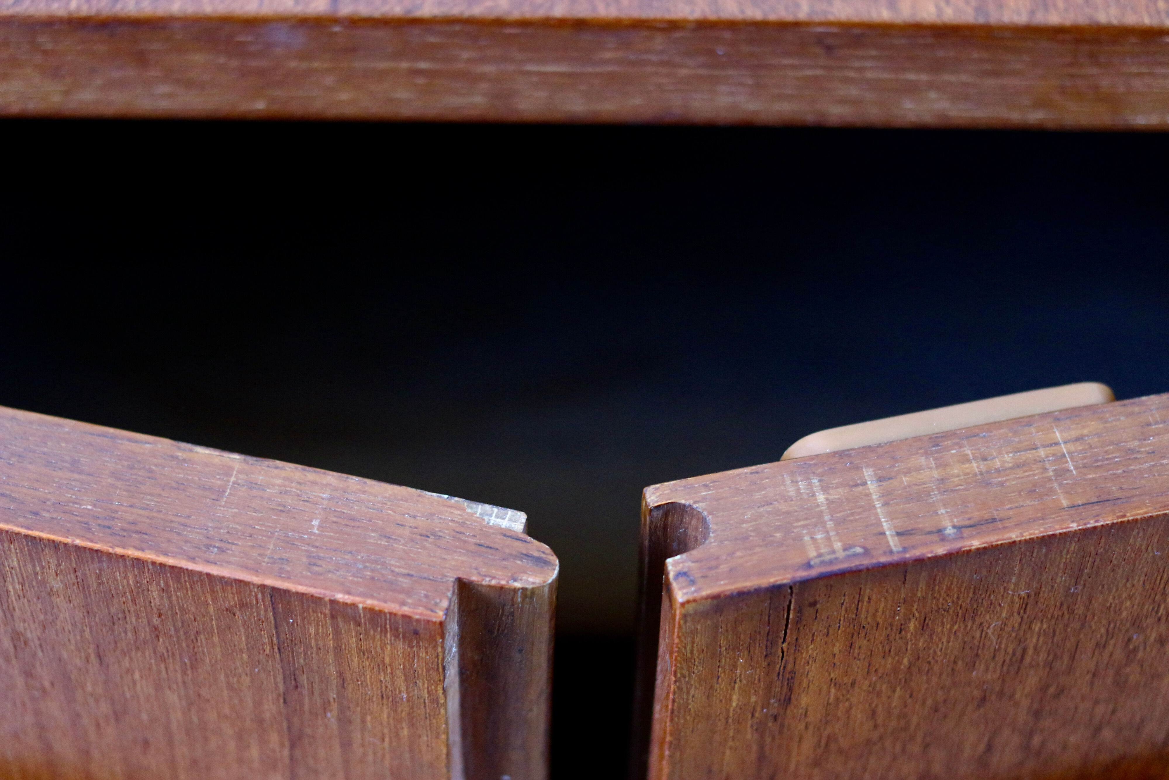 Modernist vintage teak 1950