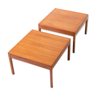 A Set of Two Side Tables in Teak - 1950's