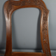 Art Nouveau frame carved wood 73x60 cm, foliage 55.5x36 cm for mirror SB