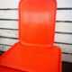 Orange fiberglass top