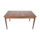 Extendable dinning table in teak, 1960