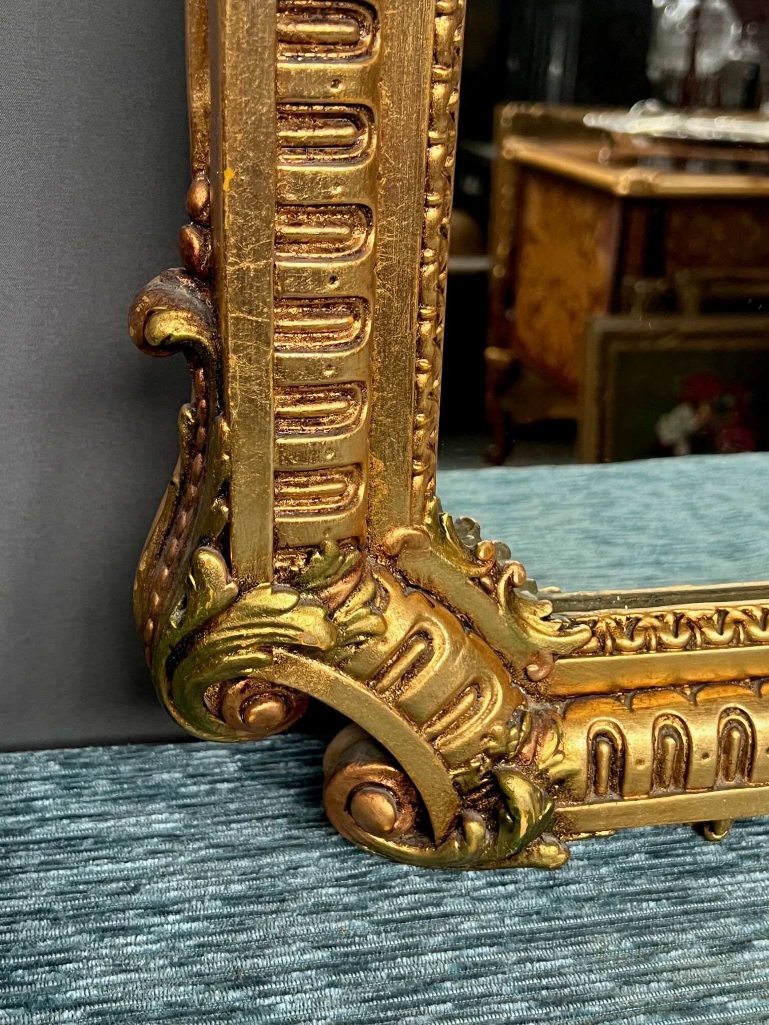 Vincenzo Fancelli – Franklin Mint. Louis XIV style designer mirror.