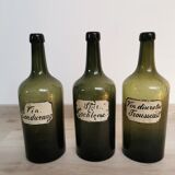 Antique Calrsbard bottles, apothecary