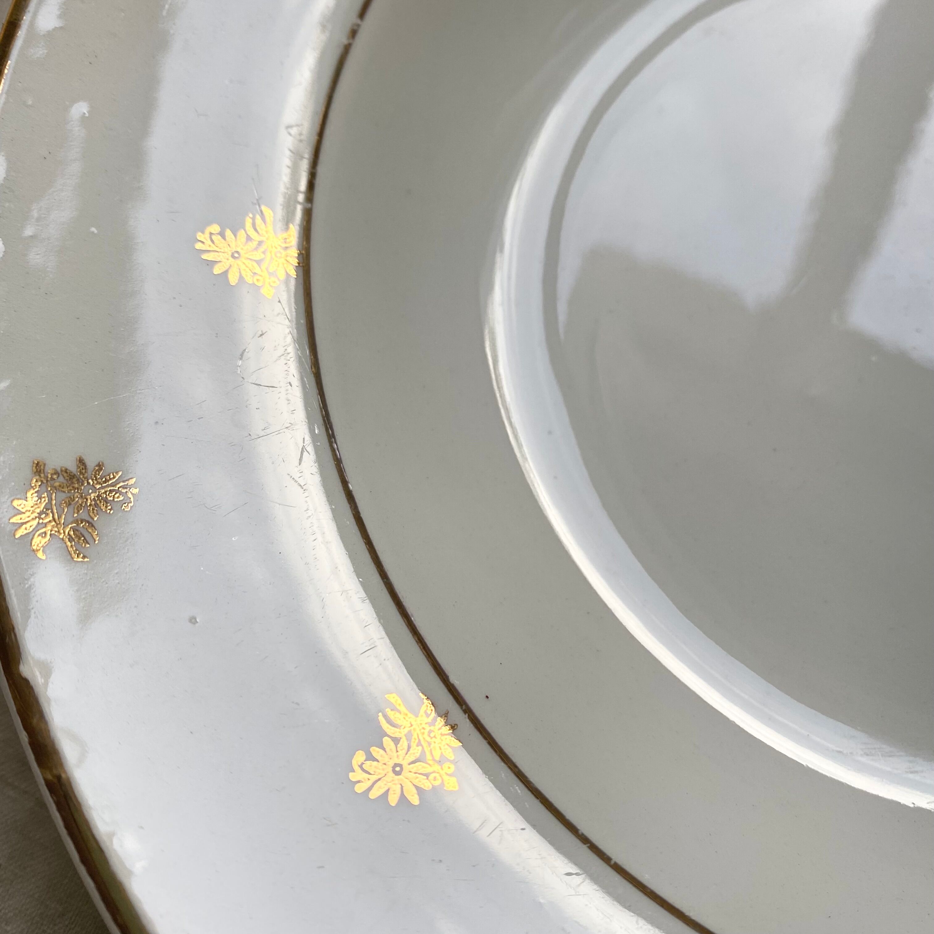 Digoin Sarreguemines hollow plates 16